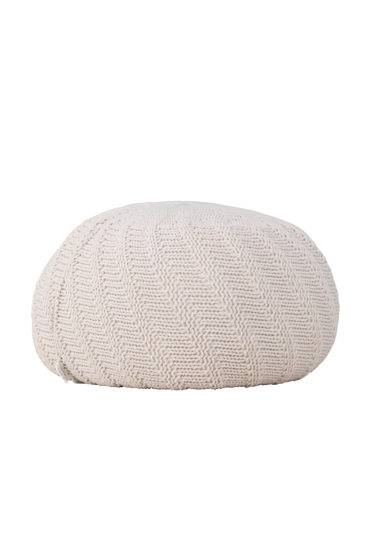 Pouf Ted in Offwhite präsentiert im Onlineshop von KAQTU Design AG. Pouf ist von Venture Home