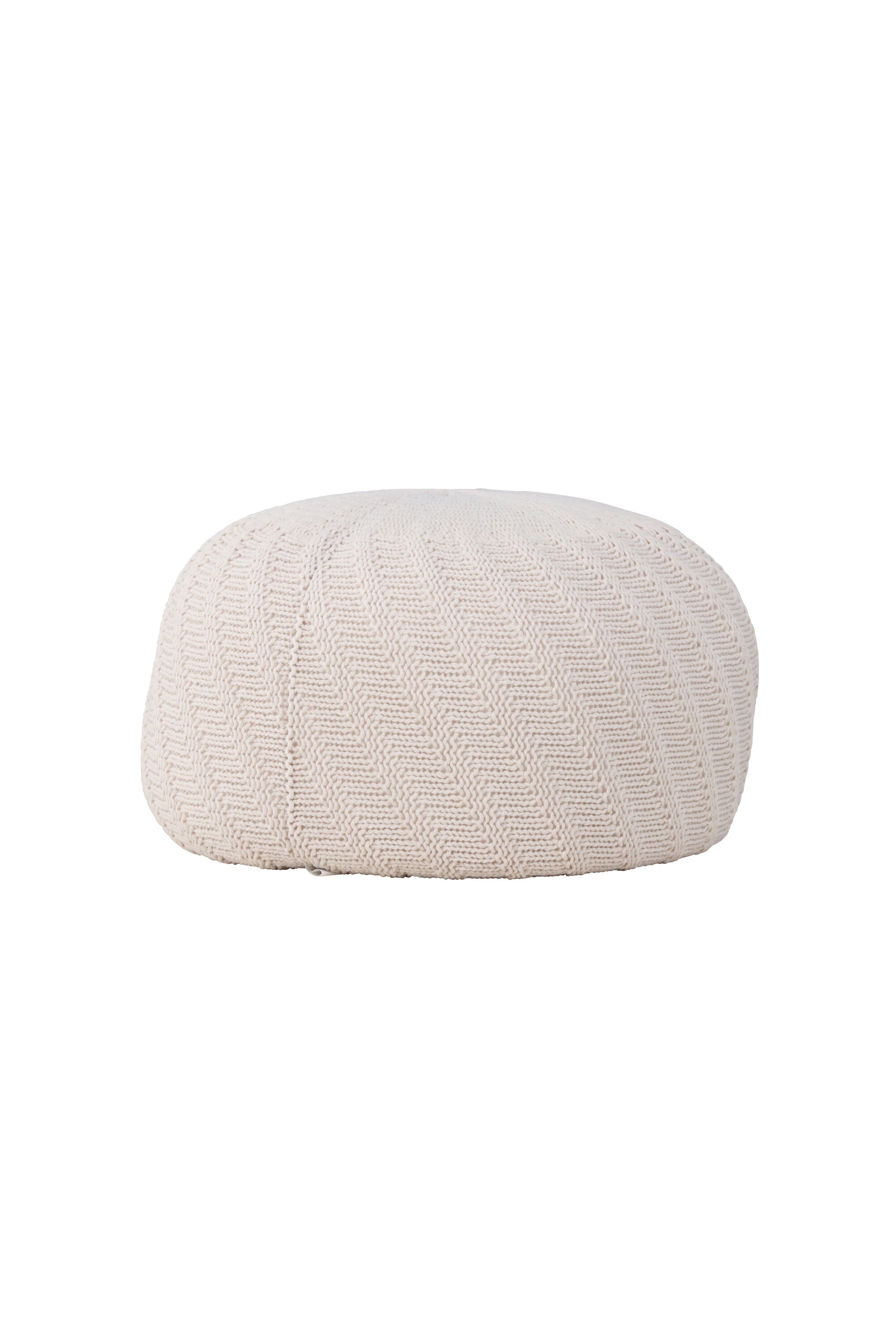 Ted Pouf in Offwhite präsentiert im Onlineshop von KAQTU Design AG. Pouf ist von Venture Home