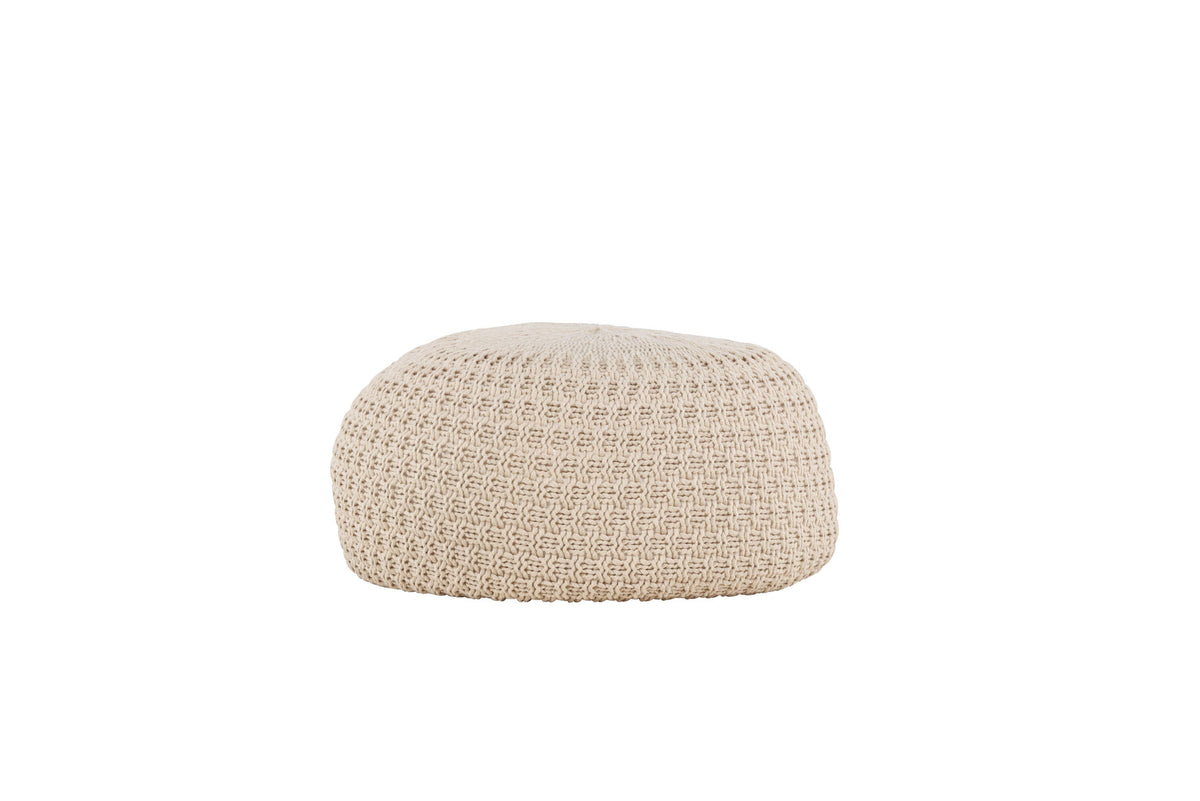 Sam Pouf in Beige präsentiert im Onlineshop von KAQTU Design AG. Pouf ist von Venture Home