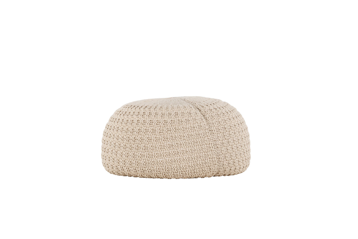 Sam Pouf in Beige präsentiert im Onlineshop von KAQTU Design AG. Pouf ist von Venture Home