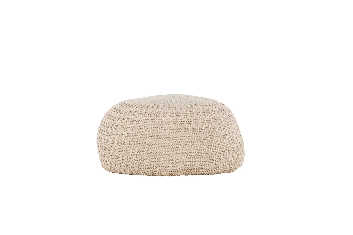 Sam Pouf in Beige präsentiert im Onlineshop von KAQTU Design AG. Pouf ist von Venture Home