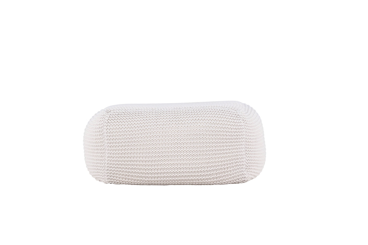 Luca Pouf in Creme präsentiert im Onlineshop von KAQTU Design AG. Pouf ist von Venture Home