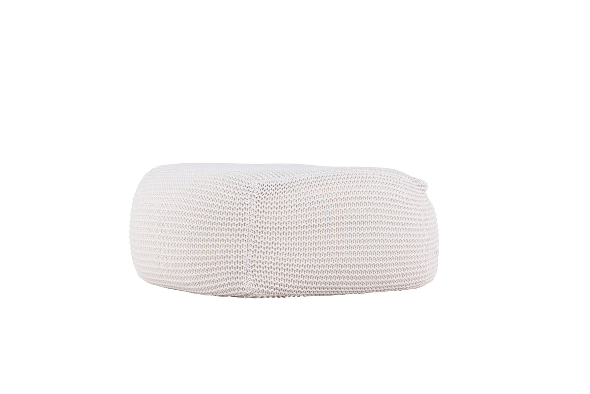 Luca Pouf in Creme präsentiert im Onlineshop von KAQTU Design AG. Pouf ist von Venture Home
