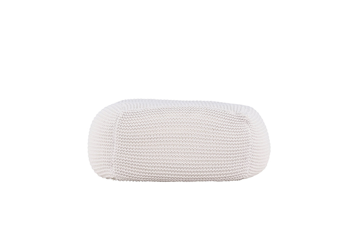 Luca Pouf in Creme präsentiert im Onlineshop von KAQTU Design AG. Pouf ist von Venture Home