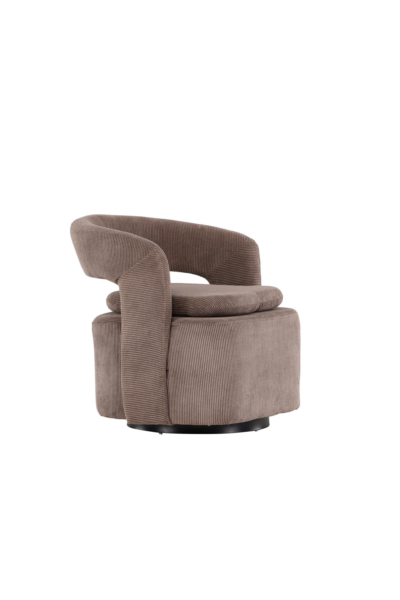 Moderner Laurel Sessel von Venture Home mit hochwertigem Bouclé-Bezug und stabilen Stahlbeinen. Perfekt für stilvolle Wohnräume.