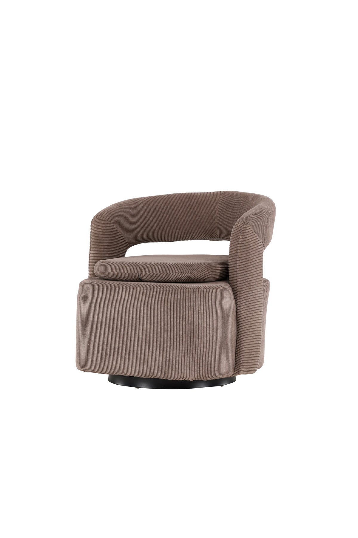 Laurel Sessel in Braun präsentiert im Onlineshop von KAQTU Design AG. Sessel mit Armlehnen ist von Venture Home