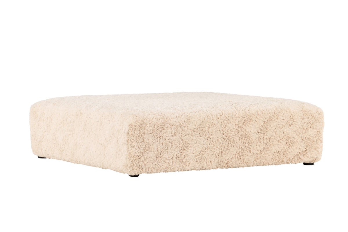 Frankie Pouf in Beige/Schwarz präsentiert im Onlineshop von KAQTU Design AG. Pouf ist von Vind
