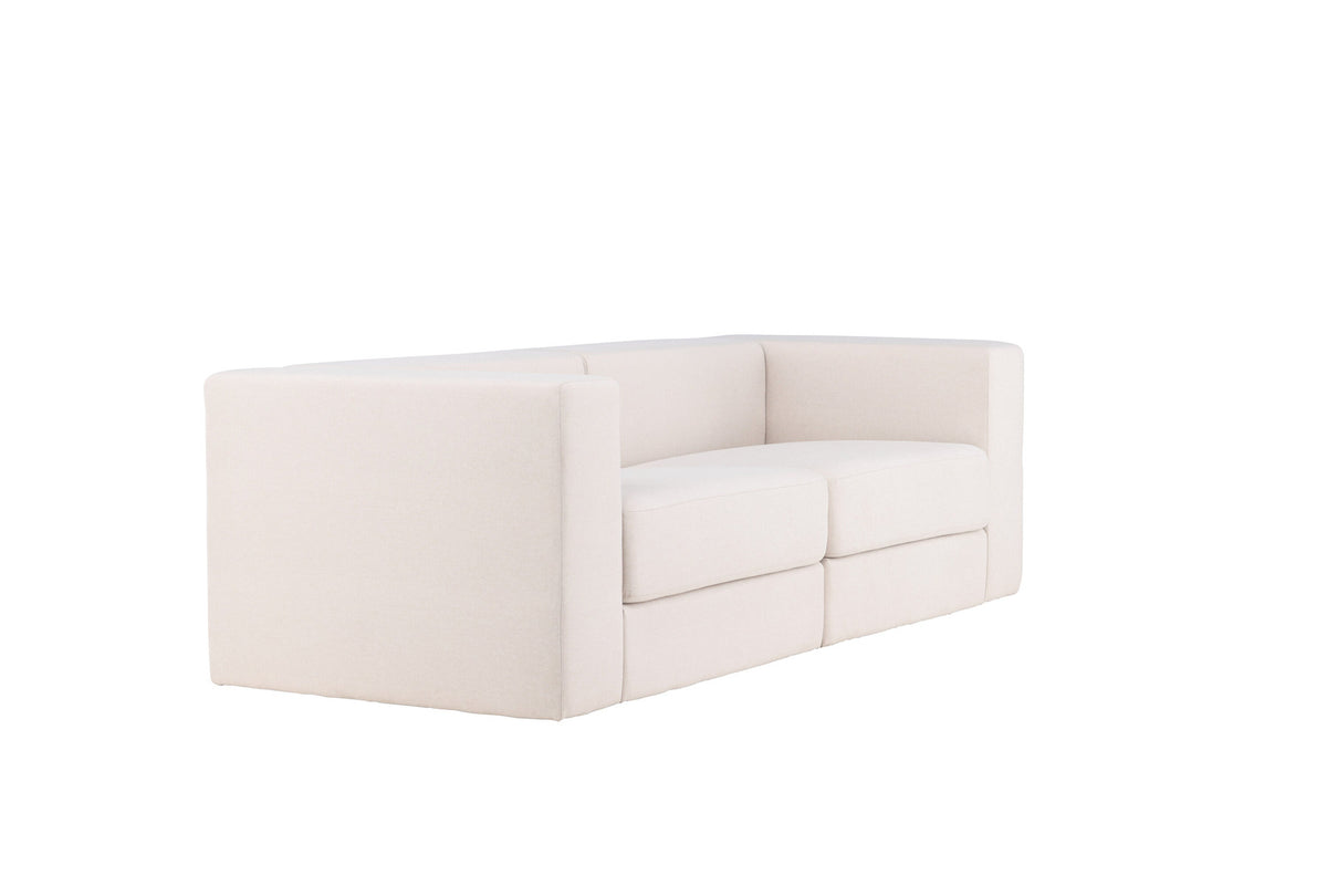 Lumi 3-Seat Sofa in Schwarz-Weiss präsentiert im Onlineshop von KAQTU Design AG. 3er Sofa ist von Venture Home