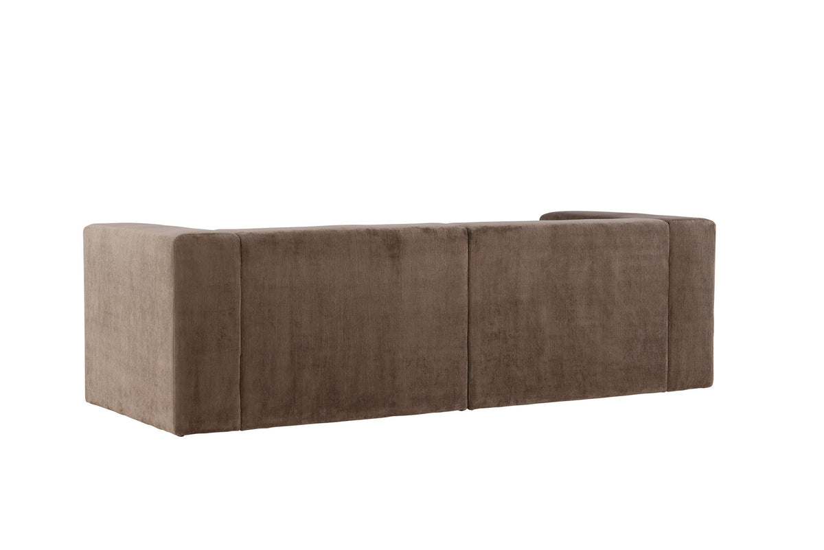 Lumi 3-Seat Sofa in Schwarz Braun präsentiert im Onlineshop von KAQTU Design AG. 3er Sofa ist von Venture Home