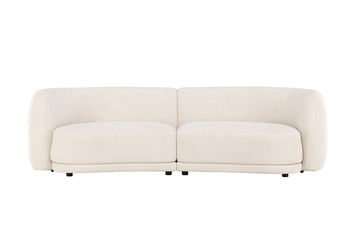 Cielo 3-Seat Sofa in Beige/Schwarz präsentiert im Onlineshop von KAQTU Design AG. 3er Sofa ist von Venture Home