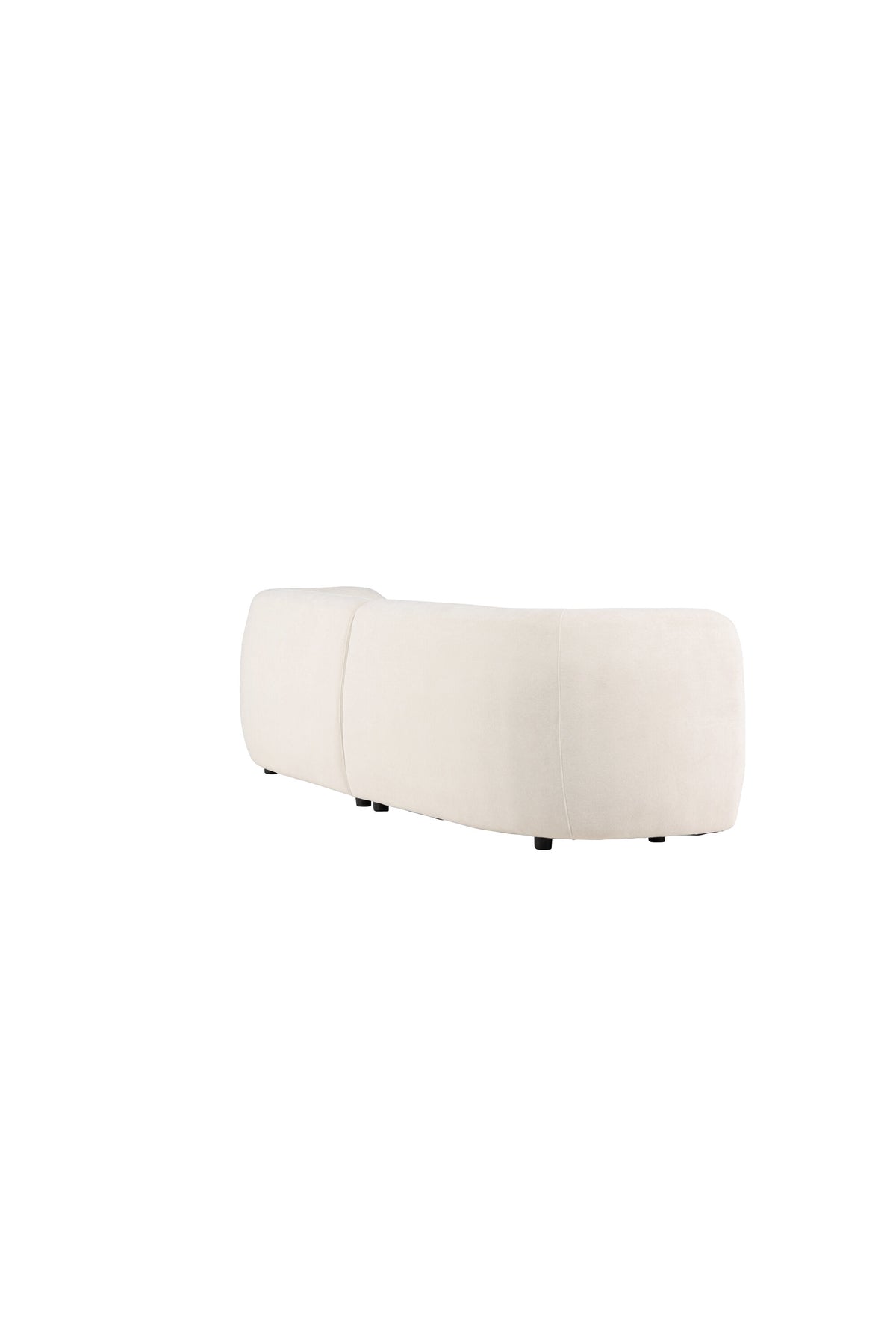 Cielo 3-Seat Sofa in Beige/Schwarz präsentiert im Onlineshop von KAQTU Design AG. 3er Sofa ist von Venture Home
