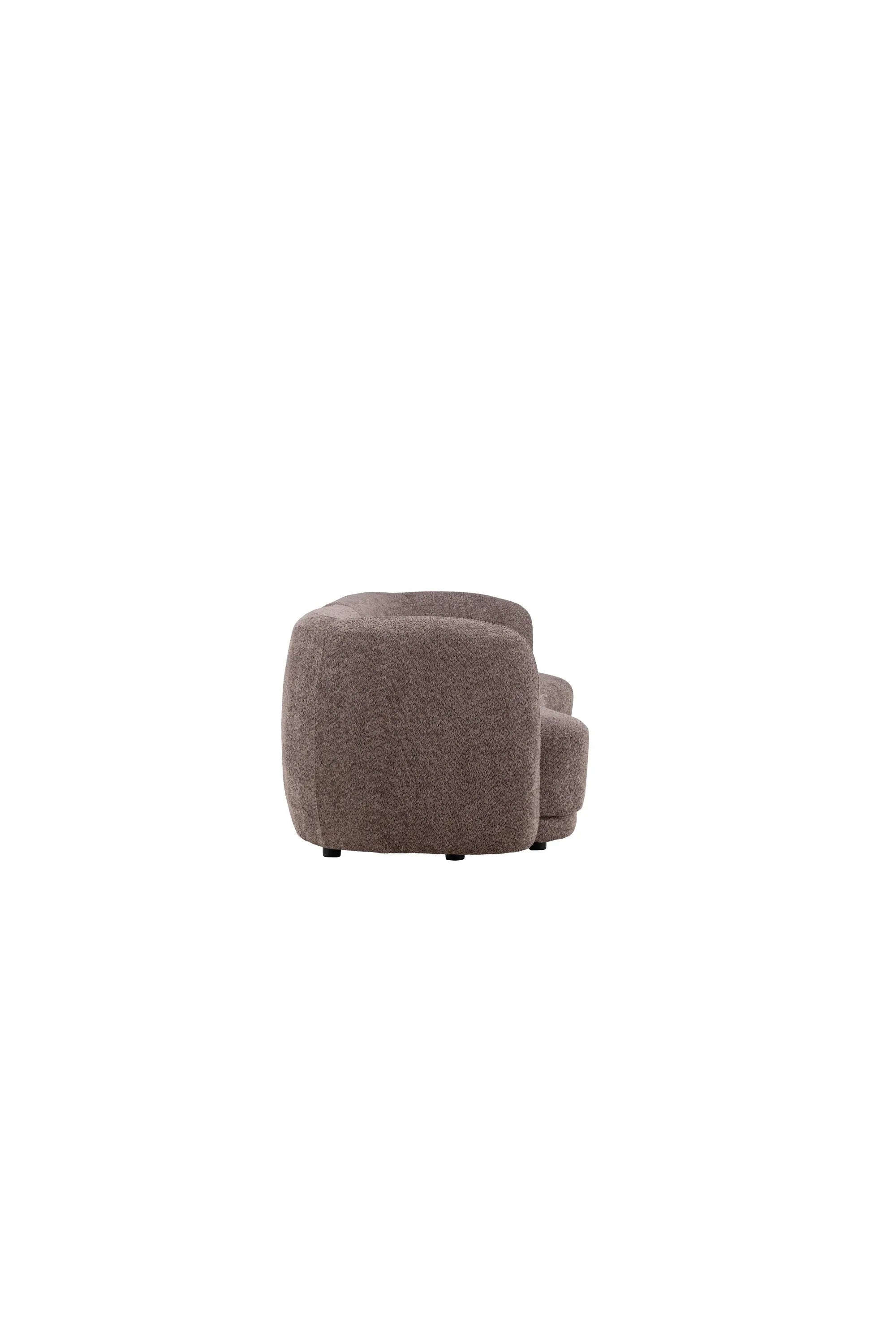 Cielo Sofa: Elegante Bohnenform, stilvolle Nähte, ideal für entspannte und gesellige Momente.