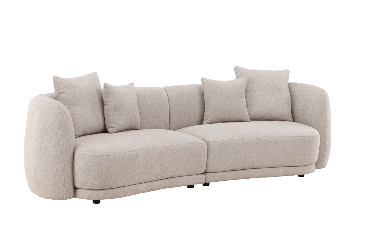 Cielo 3-Sitzer Sofa in Beige präsentiert im Onlineshop von KAQTU Design AG. 3er Sofa ist von Venture Home