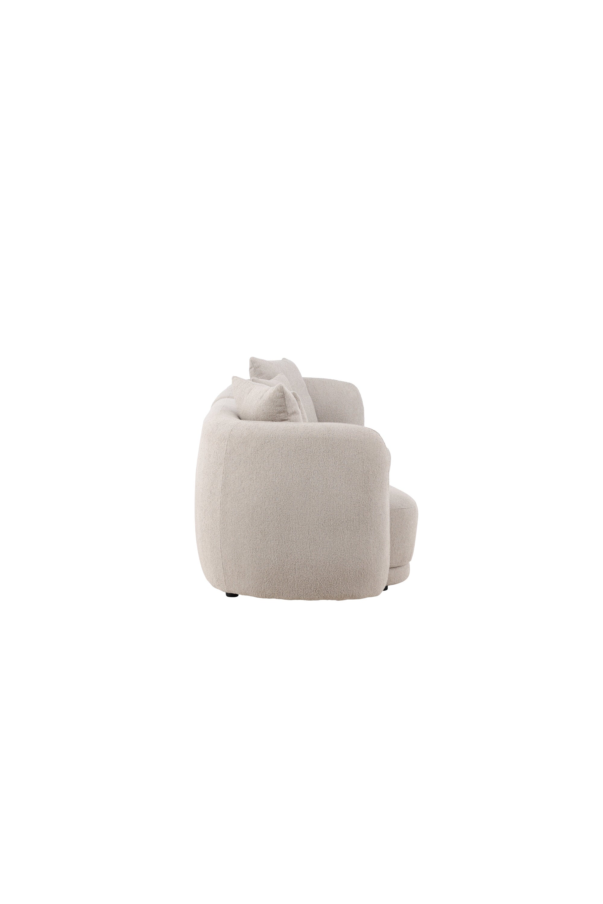 Das Cielo 3-Sitzer Sofa von Venture Home kombiniert modernes Design mit Komfort, ideal für stilvolle Wohnbereiche.