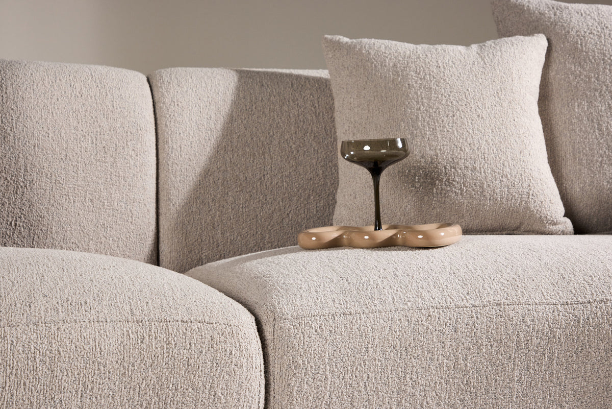 Cielo 3-Sitzer Sofa in Beige präsentiert im Onlineshop von KAQTU Design AG. 3er Sofa ist von Venture Home