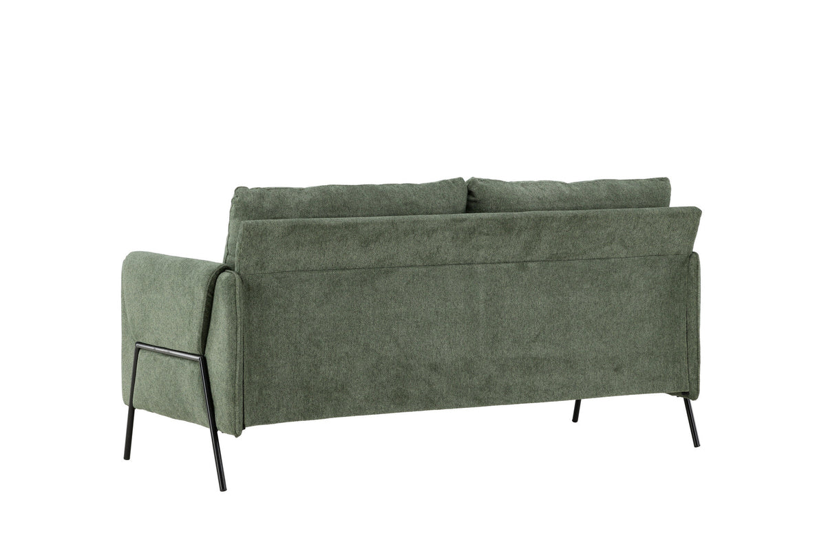 Indigo 2-Seat Sofa in Schwarz Grün präsentiert im Onlineshop von KAQTU Design AG. 2er Sofa ist von Venture Home