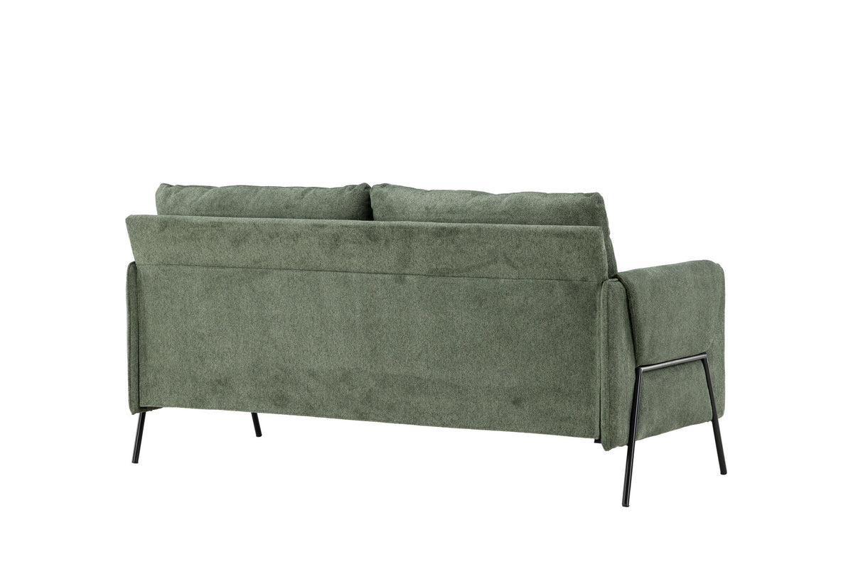 Indigo 2-Seat Sofa in Schwarz Grün präsentiert im Onlineshop von KAQTU Design AG. 2er Sofa ist von Venture Home