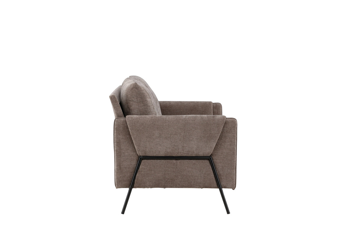 Indigo 2-Seat Sofa in Beige/Schwarz präsentiert im Onlineshop von KAQTU Design AG. 2er Sofa ist von Venture Home