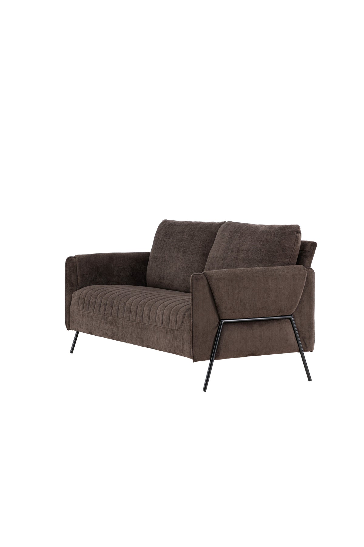 Indigo 2-Seat Sofa in Schwarz Braun präsentiert im Onlineshop von KAQTU Design AG. 2er Sofa ist von Venture Home