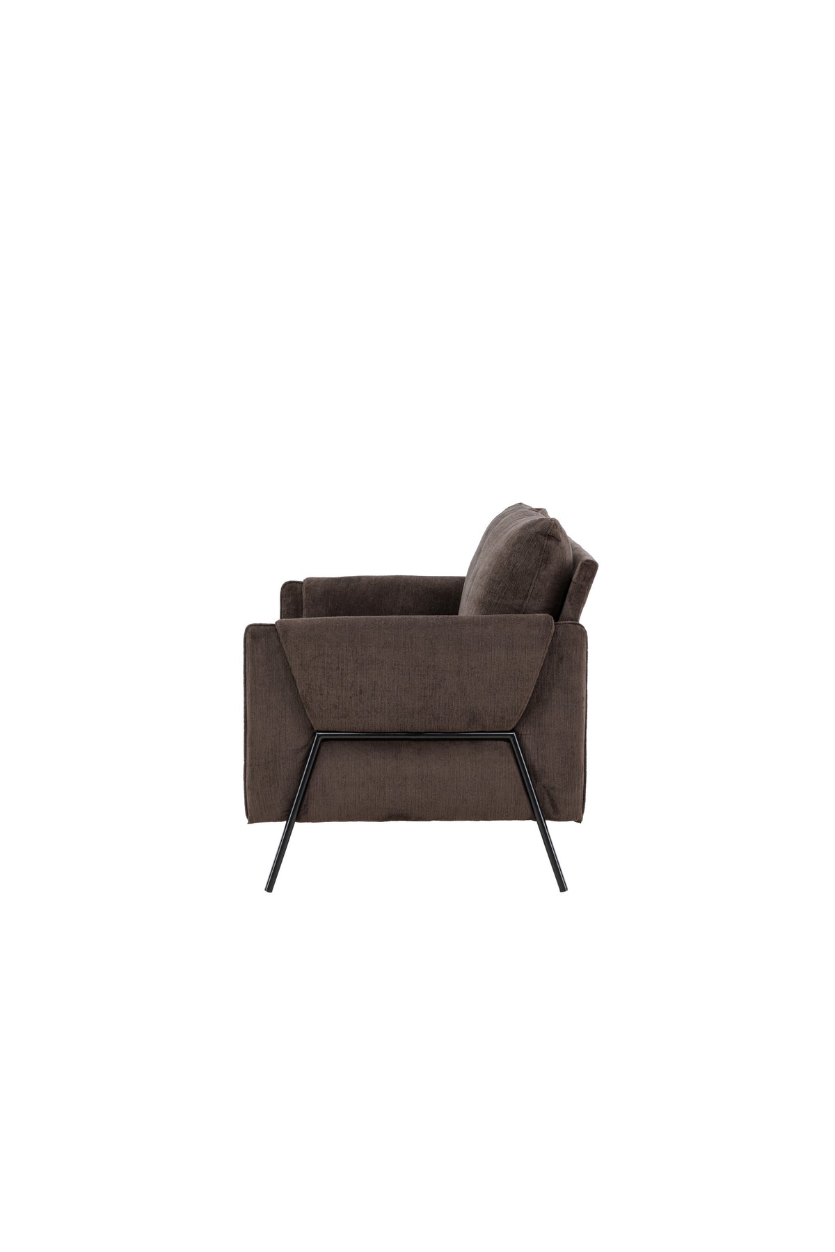 Indigo 2-Seat Sofa in Schwarz Braun präsentiert im Onlineshop von KAQTU Design AG. 2er Sofa ist von Venture Home