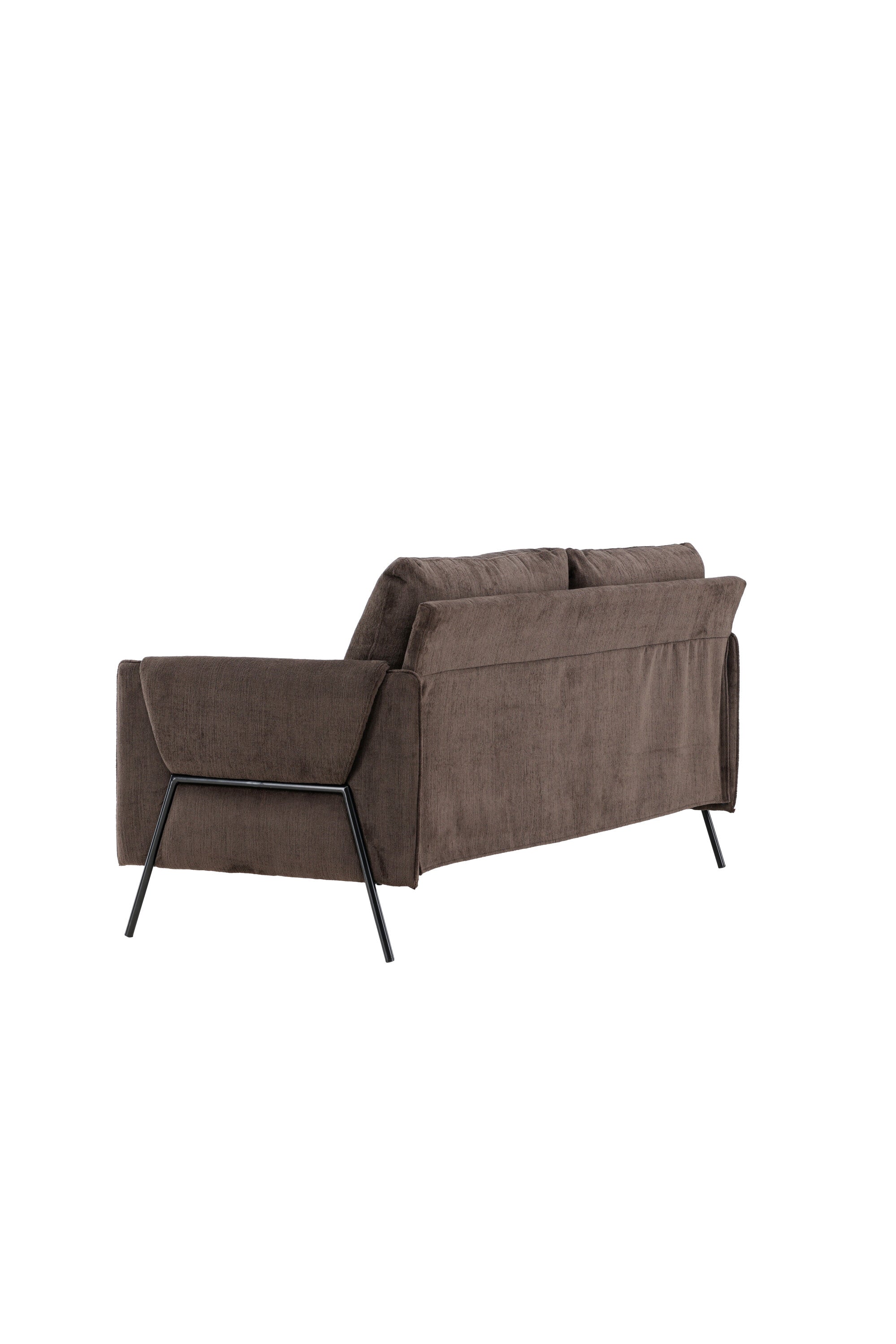 Indigo 2-Seat Sofa in Schwarz Braun präsentiert im Onlineshop von KAQTU Design AG. 2er Sofa ist von Venture Home