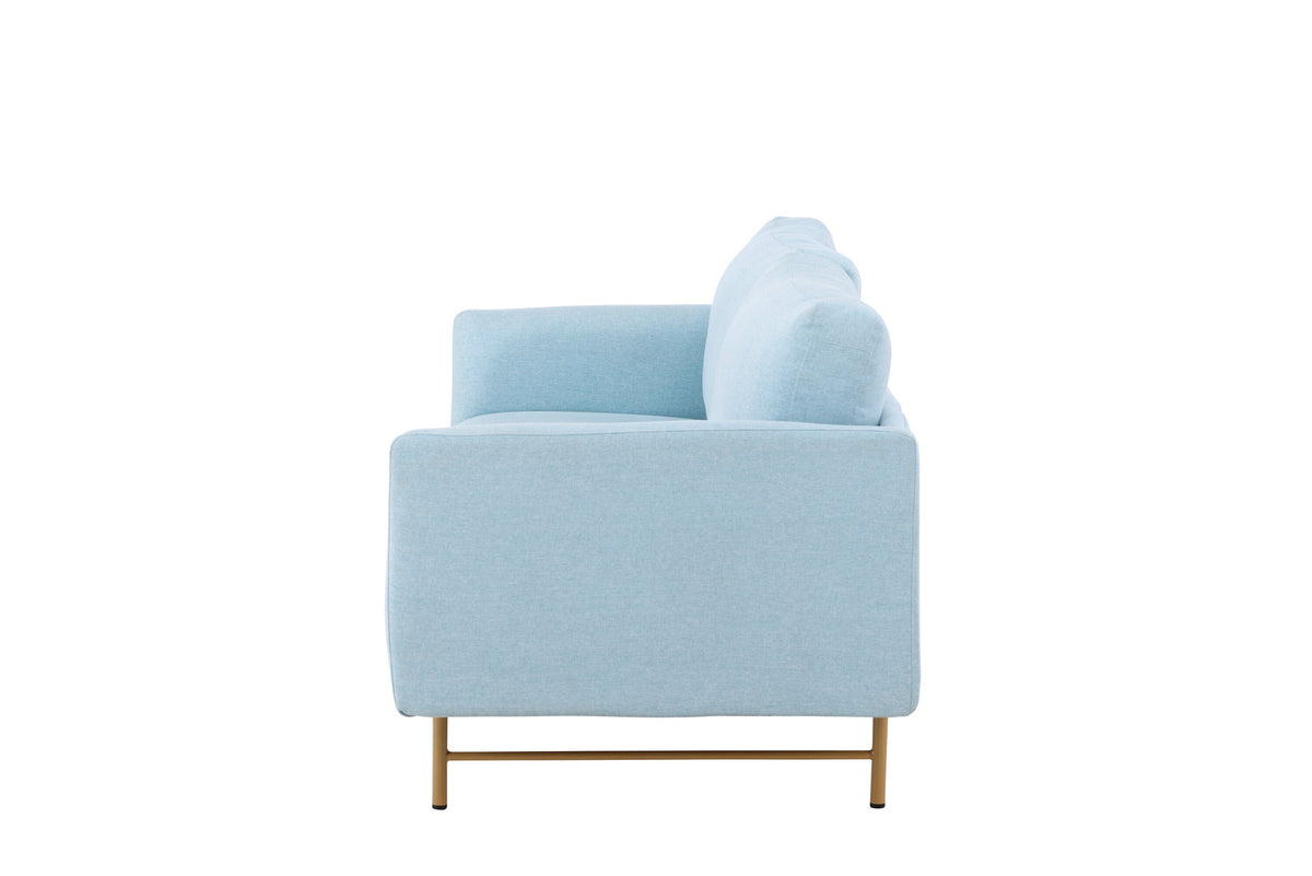 Sky 3-Sitzer Sofa in Blue präsentiert im Onlineshop von KAQTU Design AG. 3er Sofa ist von Venture Home