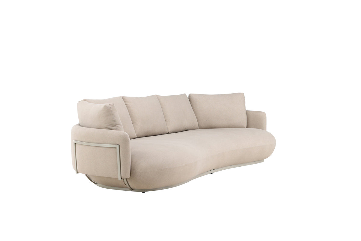 Stellar 4-Seat Sofa in Beige präsentiert im Onlineshop von KAQTU Design AG. 4er Sofa ist von Venture Home