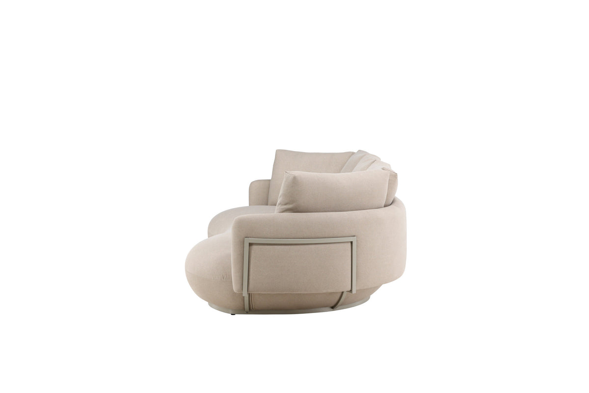 Stellar 4-Seat Sofa in Beige präsentiert im Onlineshop von KAQTU Design AG. 4er Sofa ist von Venture Home