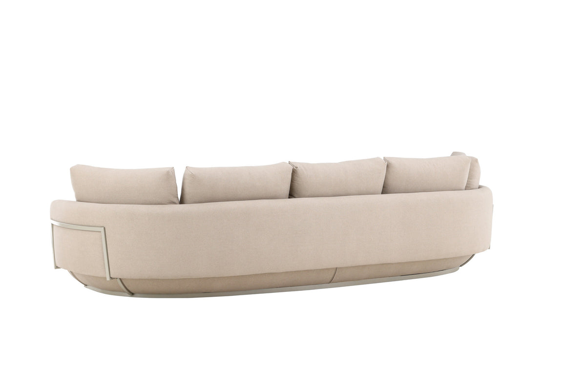 Stellar 4-Seat Sofa in Beige präsentiert im Onlineshop von KAQTU Design AG. 4er Sofa ist von Venture Home