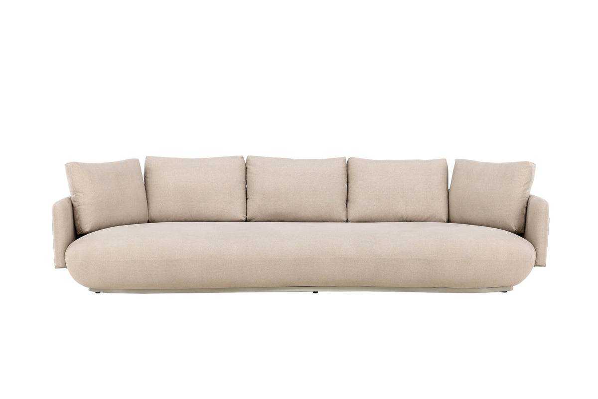 Stellar 4-Seat Sofa in Beige präsentiert im Onlineshop von KAQTU Design AG. 4er Sofa ist von Venture Home