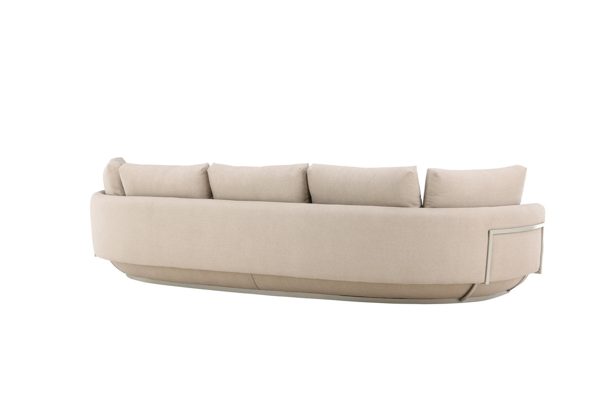 Stellar 4-Seat Sofa in Beige präsentiert im Onlineshop von KAQTU Design AG. 4er Sofa ist von Venture Home
