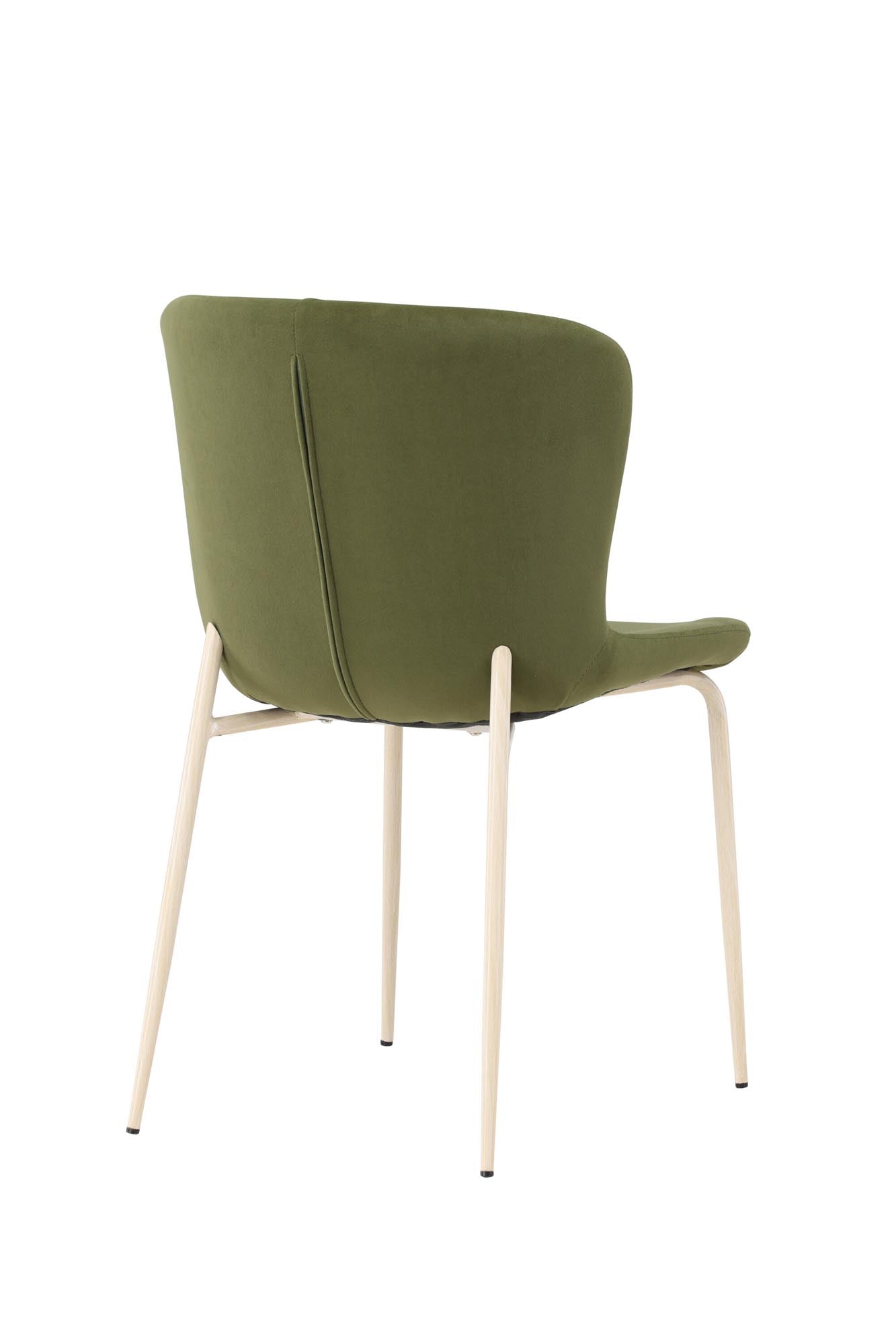 Modesto Esszimmerstuhl in Grün präsentiert im Onlineshop von KAQTU Design AG. Stuhl ist von Venture Home