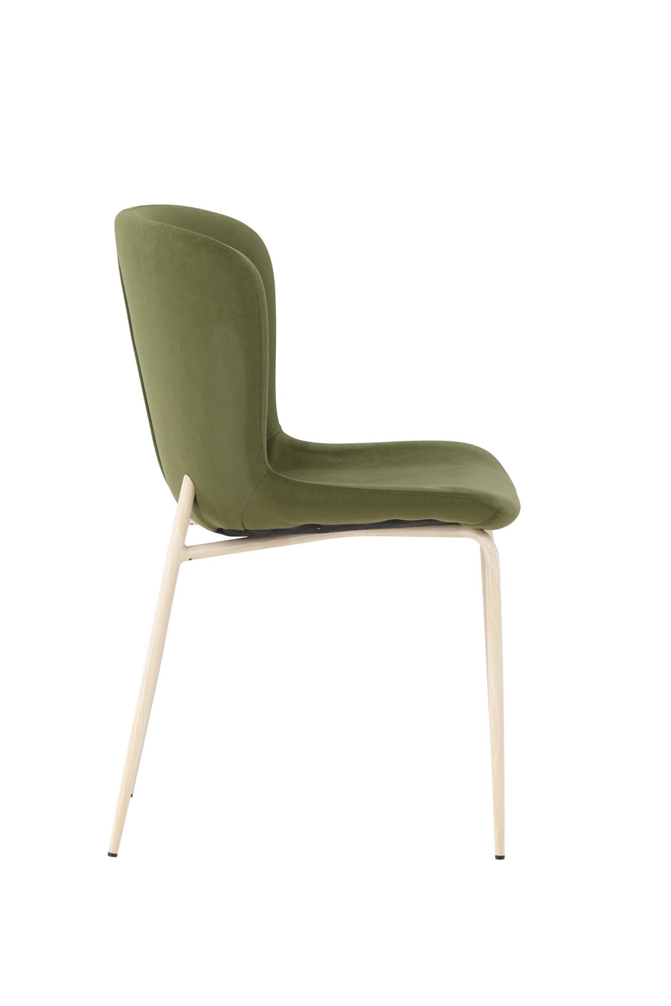 Modesto Esszimmerstuhl in Grün präsentiert im Onlineshop von KAQTU Design AG. Stuhl ist von Venture Home