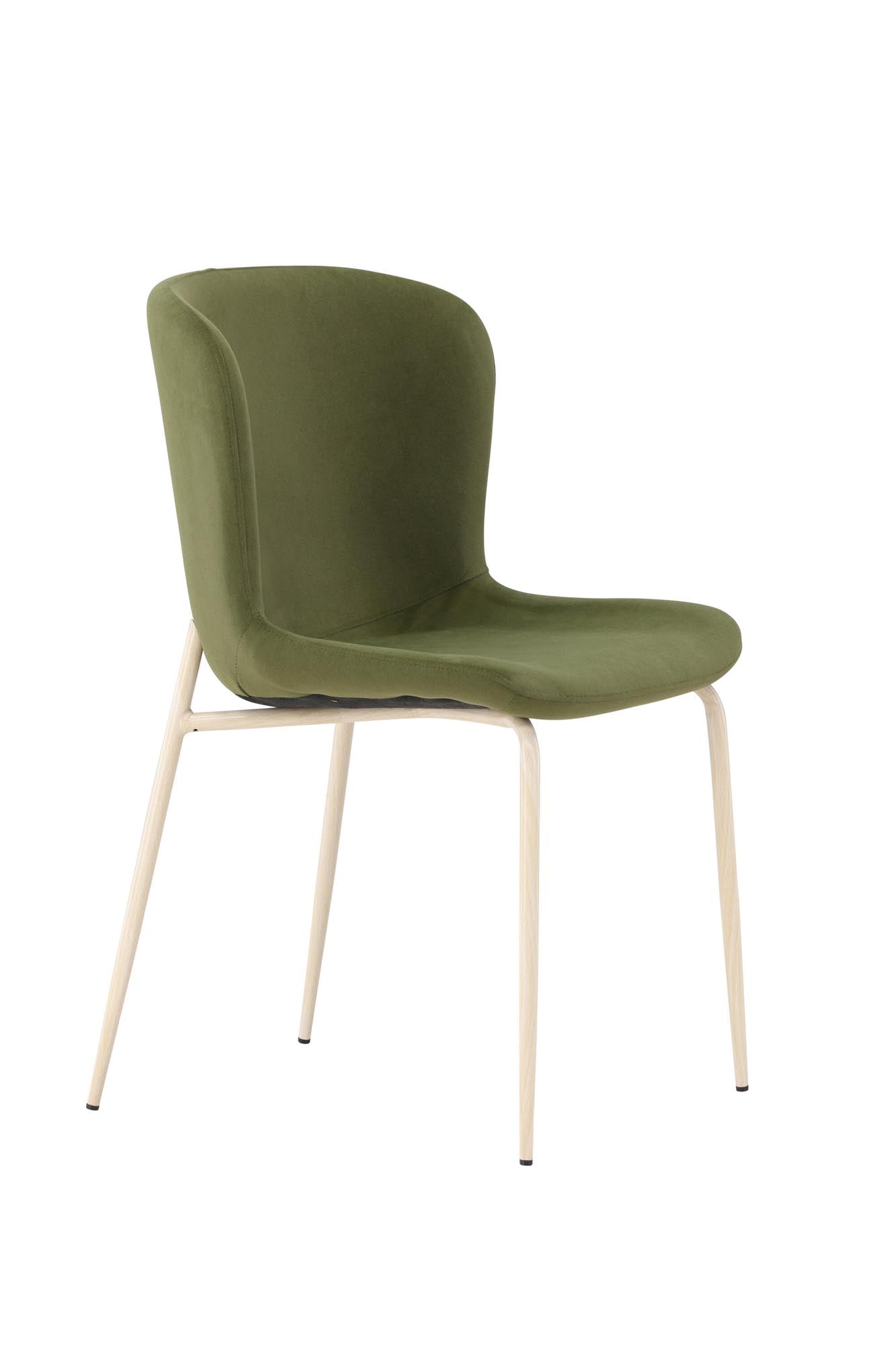 Modesto Esszimmerstuhl in Grün präsentiert im Onlineshop von KAQTU Design AG. Stuhl ist von Venture Home