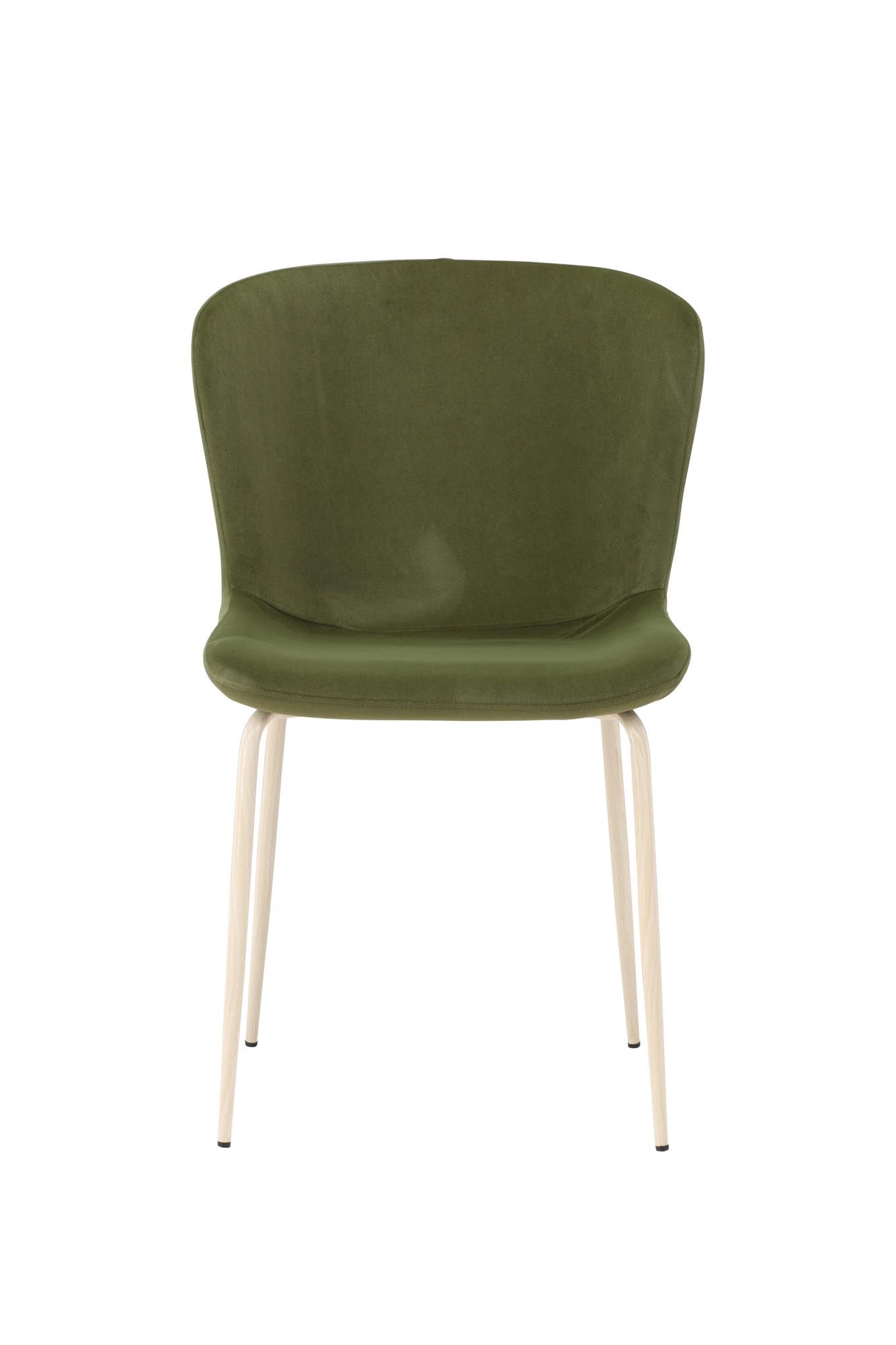 Modesto Esszimmerstuhl in Grün präsentiert im Onlineshop von KAQTU Design AG. Stuhl ist von Venture Home