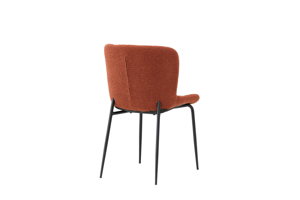 Modesto Esszimmerstuhl in Rot präsentiert im Onlineshop von KAQTU Design AG. Stuhl ist von Venture Home