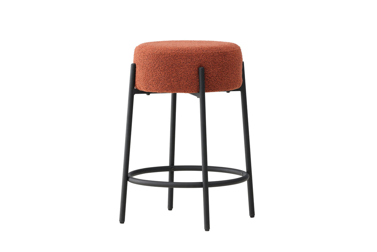 Tucson Barstuhl in Rot präsentiert im Onlineshop von KAQTU Design AG. Barhocker ist von Venture Home