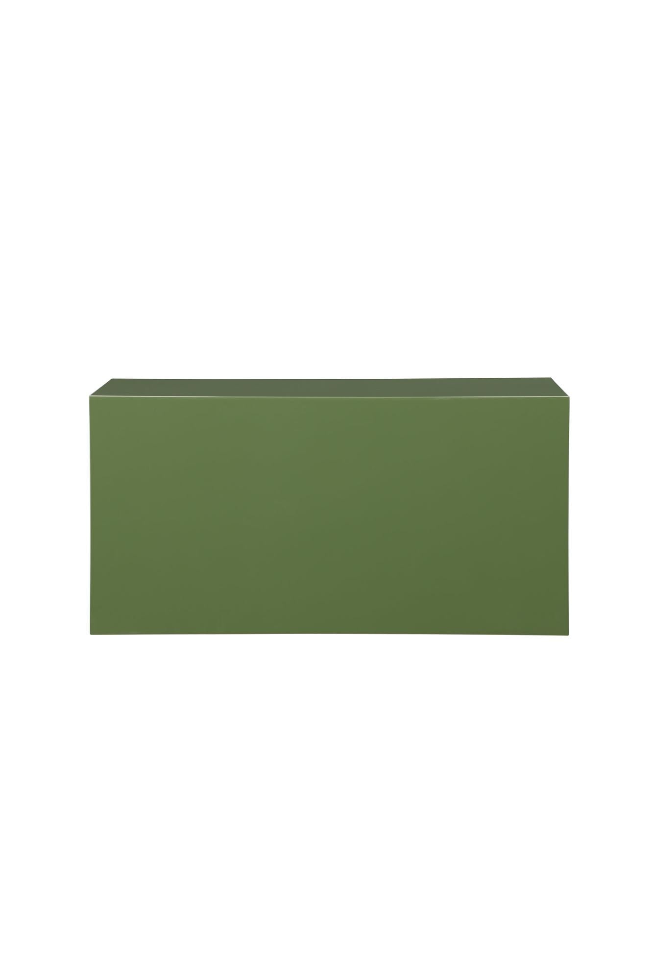 York Sofatisch in Dunkelgrün präsentiert im Onlineshop von KAQTU Design AG. Beistelltisch ist von Venture Home