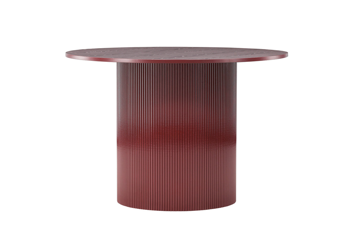 Lenox Esstisch in Burgund präsentiert im Onlineshop von KAQTU Design AG. Esstisch ist von Venture Home