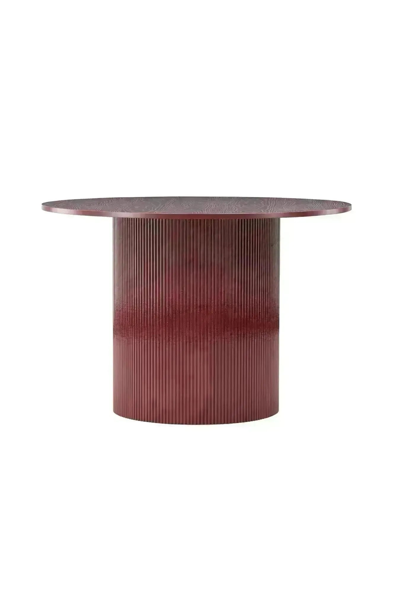 Lenox Esstisch in Burgund präsentiert im Onlineshop von KAQTU Design AG. Esstisch ist von Venture Home
