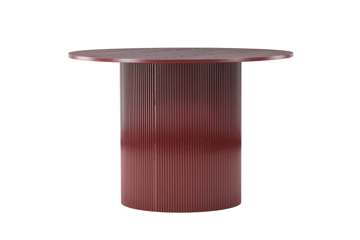 Lenox Esstisch in Burgund präsentiert im Onlineshop von KAQTU Design AG. Esstisch ist von Venture Home