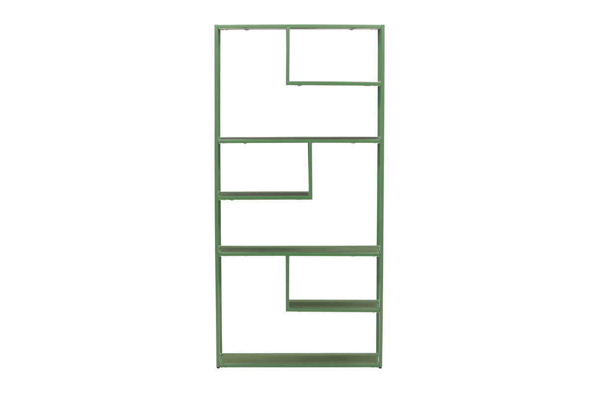 Staalregal in Grün präsentiert im Onlineshop von KAQTU Design AG. Standregal ist von Venture Home