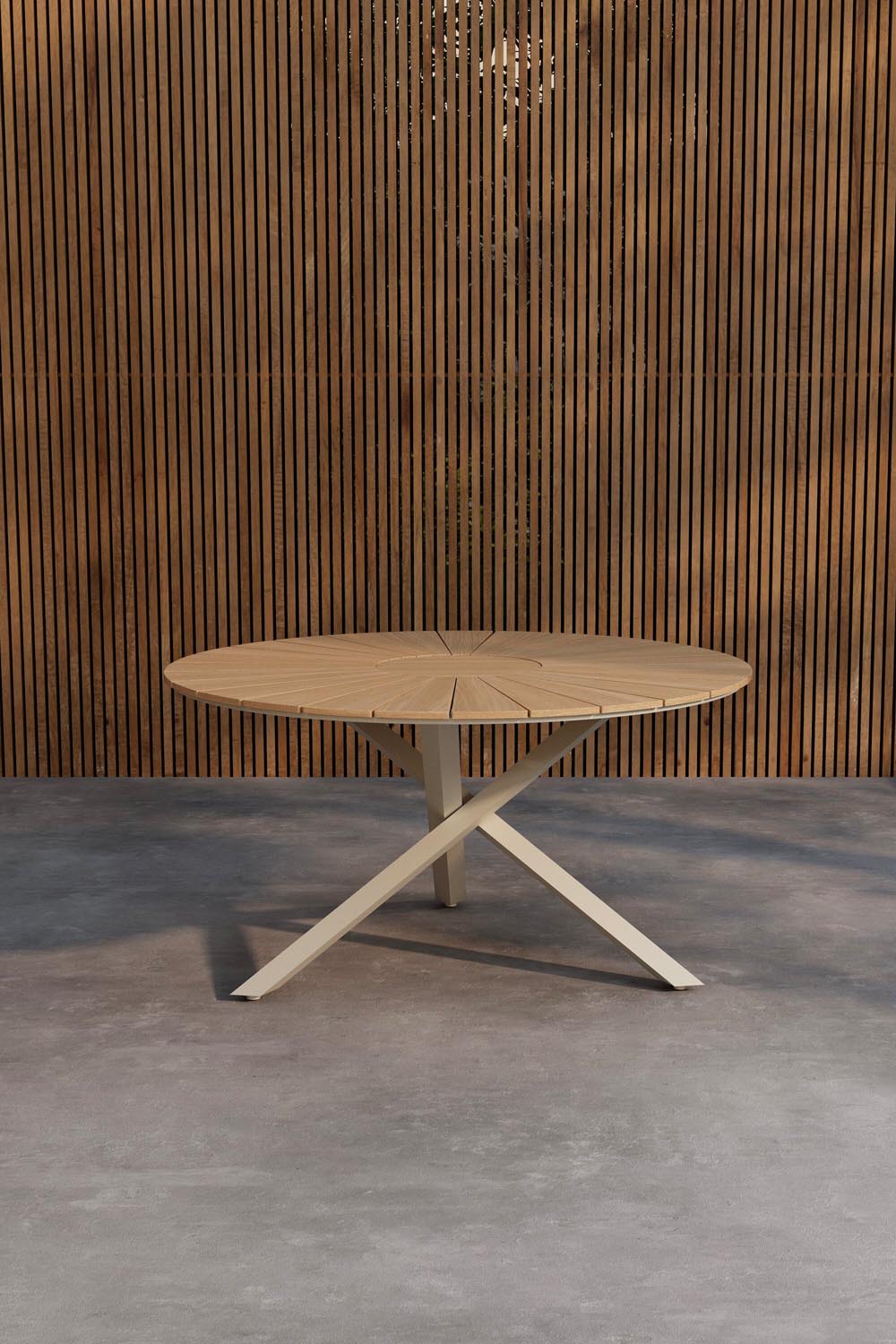 Mexico Rechteckiger Esstisch in Natur präsentiert im Onlineshop von KAQTU Design AG. Gartentisch ist von Venture Home