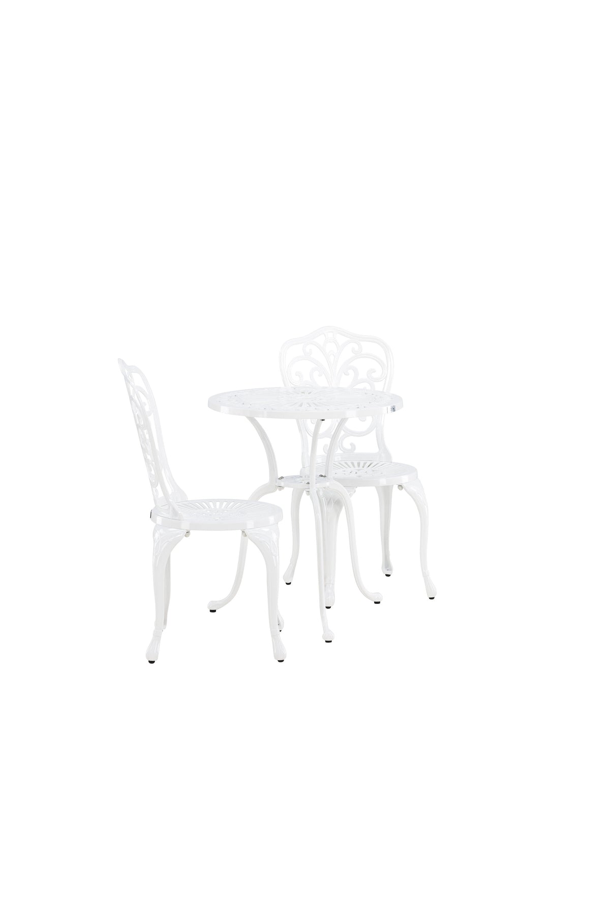 Nandin Tisch Set in Weiss / Weiss präsentiert im Onlineshop von KAQTU Design AG. Gartentischset ist von Venture Home
