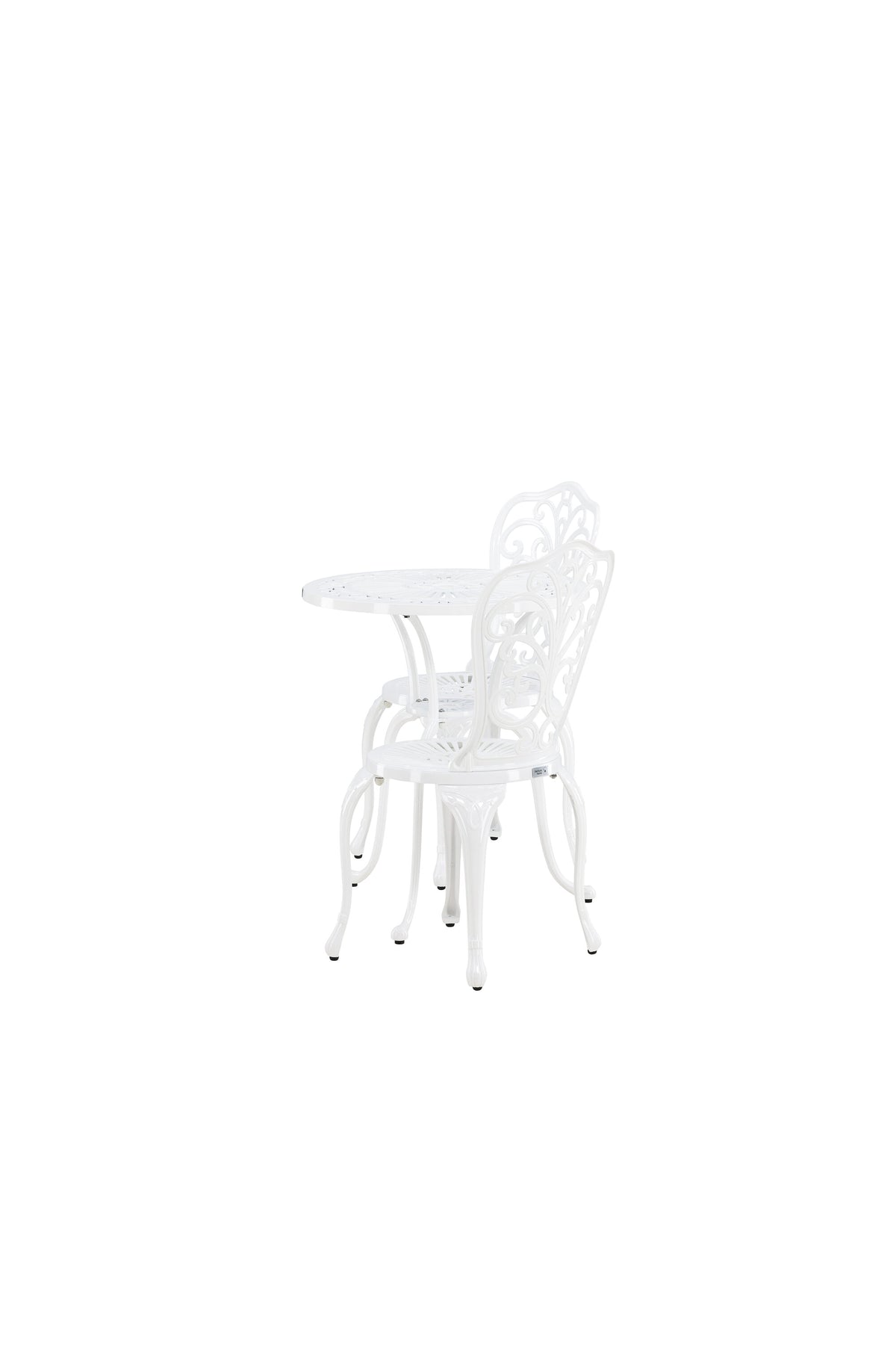 Nandin Tisch Set in Weiss / Weiss präsentiert im Onlineshop von KAQTU Design AG. Gartentischset ist von Venture Home