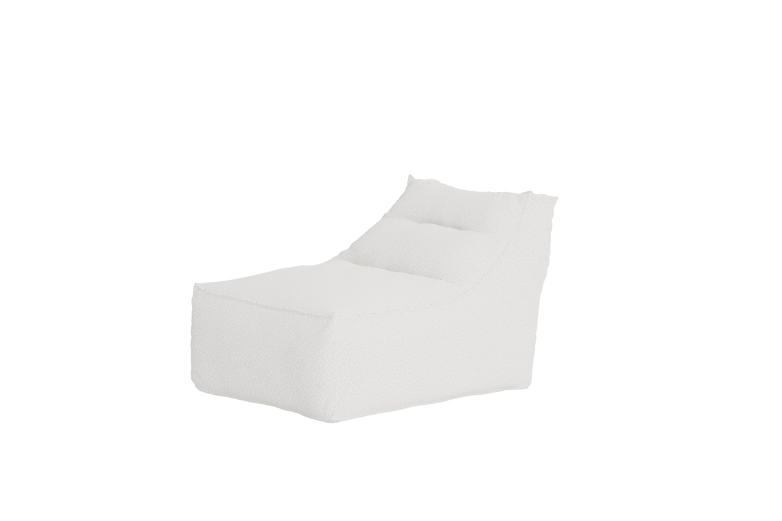Eleganter Redang Liegestuhl von Venture Home in stilvollem Weiß, ideal für entspannte Stunden im Freien oder auf dem Balkon.
