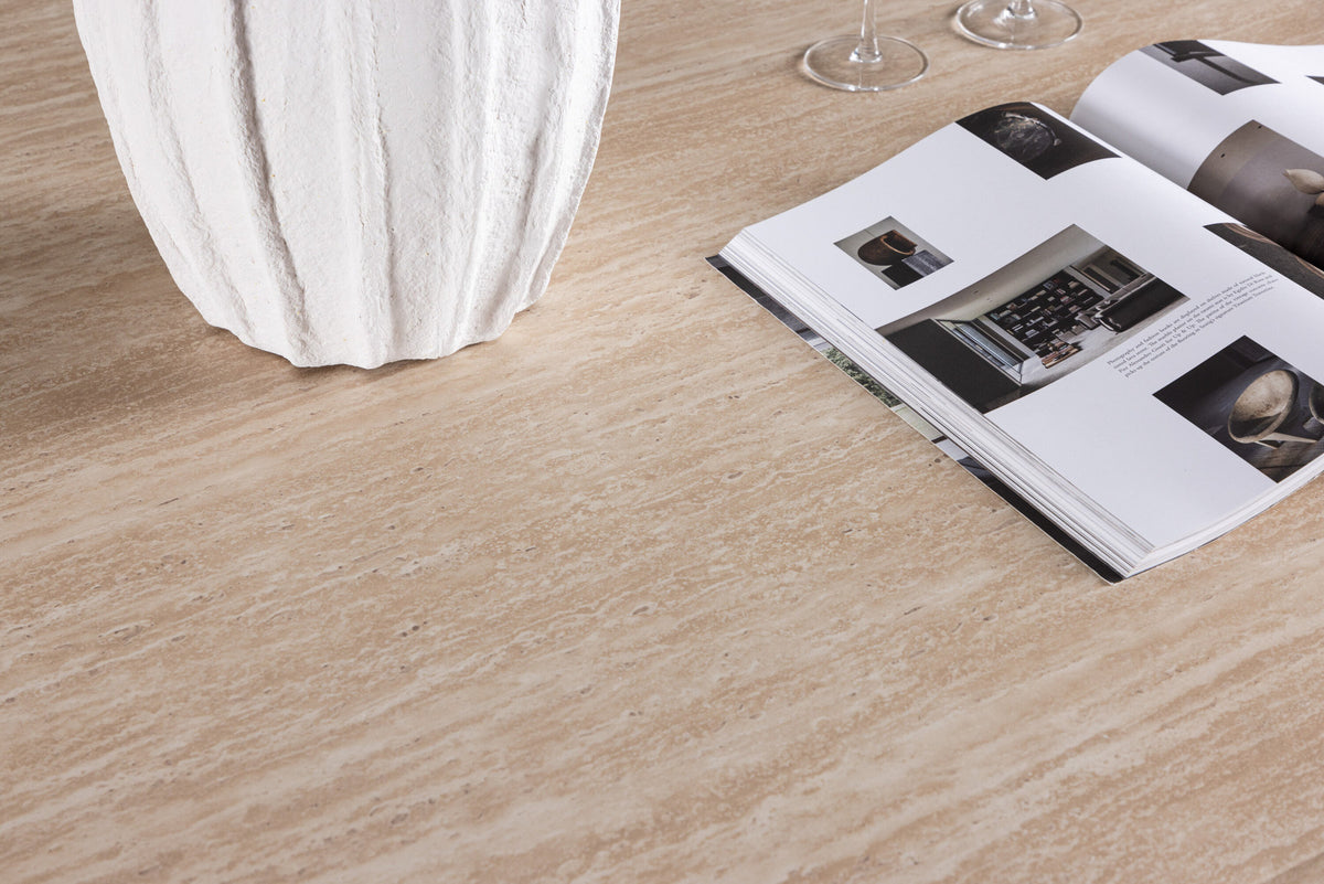 Skagen Esstisch 100x240 in Sintered Stone präsentiert im Onlineshop von KAQTU Design AG. Esstisch ist von Vind