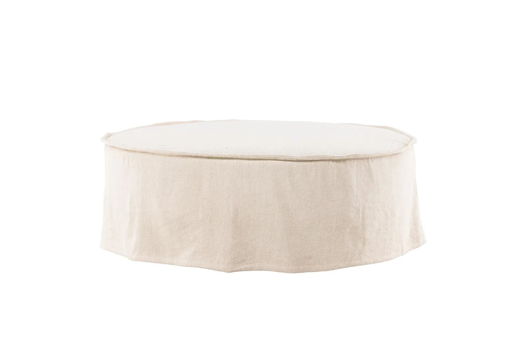 Vindö Ottoman ⌀101: Elegante Sitzgelegenheit für Ihr Zuhause.