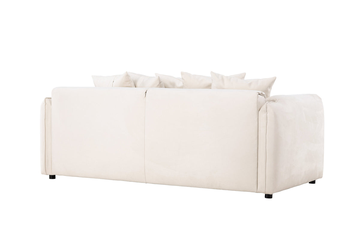 Torekov 3 Seater Sofa in Beige Mocca Look präsentiert im Onlineshop von KAQTU Design AG. 3er Sofa ist von Vind