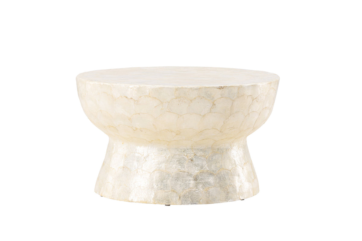 Sandön Sofatisch in Capiz / Natural präsentiert im Onlineshop von KAQTU Design AG. Beistelltisch ist von Vind